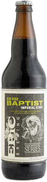 Epic Brewing Co. (Utah, Colorado) Big Bad Baptist (Release #124)