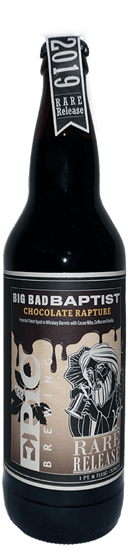 Epic Brewing Company - Big Bad Baptist Chocolate Rapture Rare Release (2019) - Speciaalbier Expert