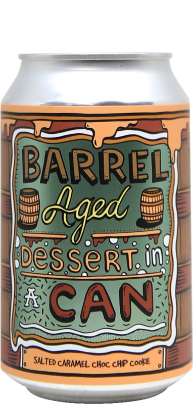 Amundsen Bryggeri Barrel Aged Dessert In A Can - Salted Caramel Choc Chip Cookie - Speciaalbier Expert