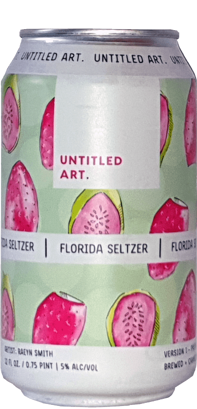 Untitled Art Florida Seltzer - Prickly Pear And Guava