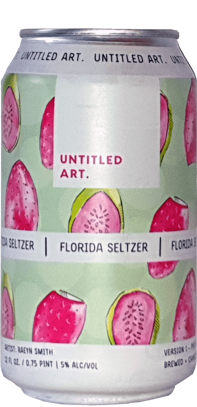 Untitled Art Florida Seltzer Version 1 - Prickly Pear And Guava - Speciaalbier Expert