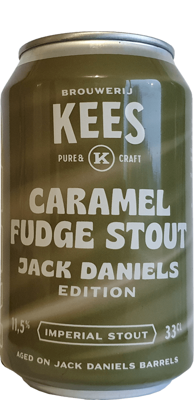 Brouwerij Kees Caramel Fudge Stout Jack Daniels Edition