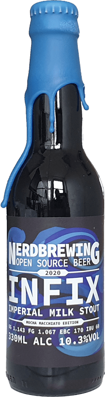 Nerdbrewing Infix Imperial Milk Stout - Mocha Macchiato Edition (2020) - Speciaalbier Expert