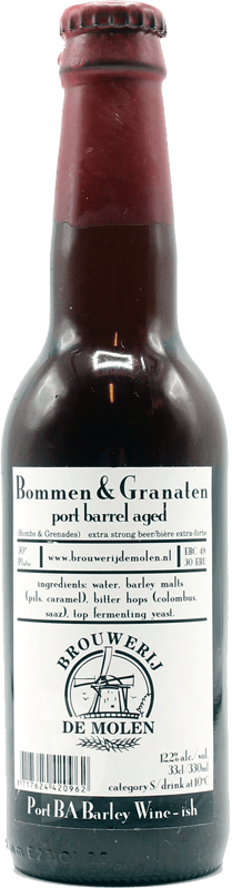 De Molen Bommen & Granaten Port barrel aged - Speciaalbier Expert