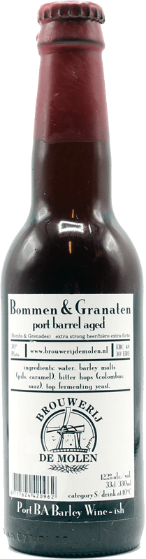 Brouwerij de Molen Bommen & Granaten Port barrel aged