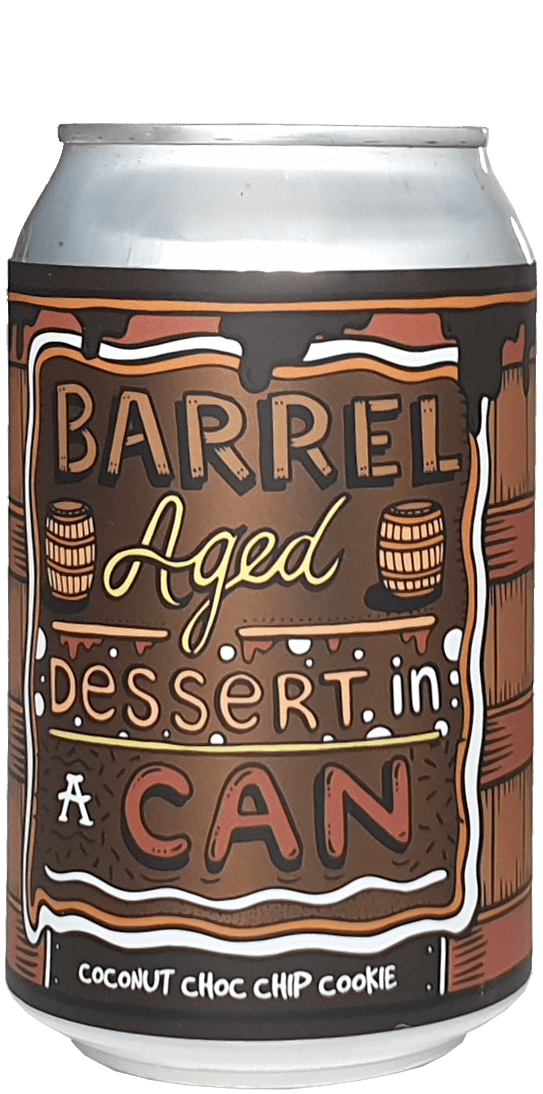 Amundsen Bryggeri Barrel Aged Dessert In A Can - Salted Caramel Choc Chip Cookie