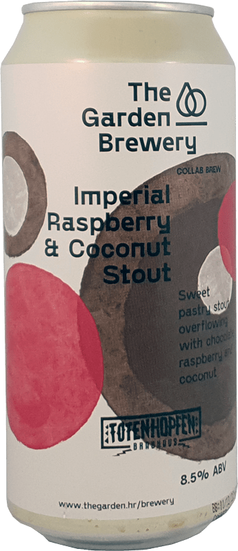 The Garden Brewery Imperial Raspberry & Coconut Stout