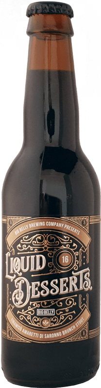 Big Belly Brewing Company Liquid Desserts 16 - Tiramisù Amaretti Di Saronno Brunch Stout