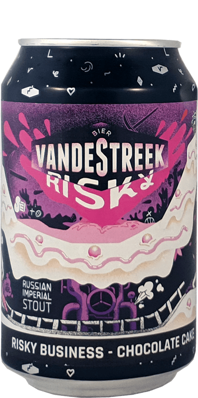 vandeStreek bier - Risky Business - Chocolate Cake