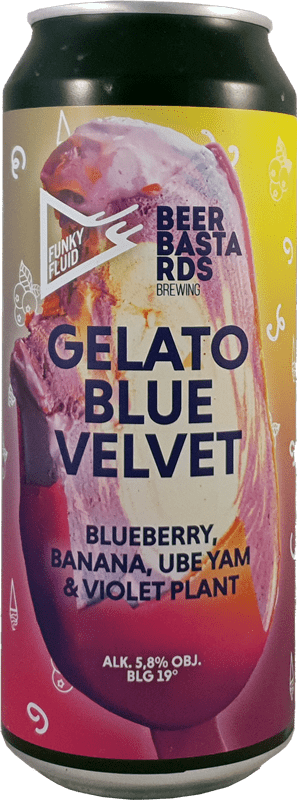 Funky Fluid Gelato: Blue Velvet