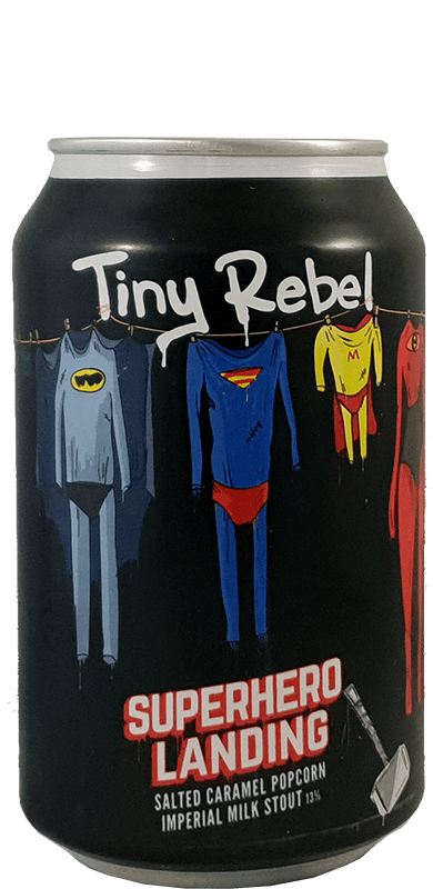 Tiny Rebel Brewing Co Super Hero Landing - Speciaalbier Expert
