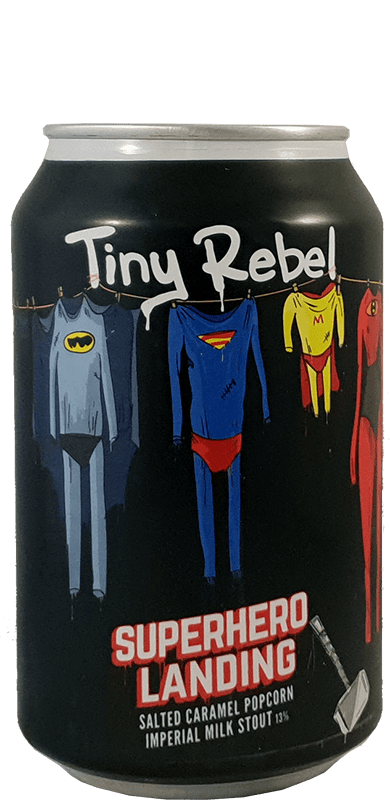 Tiny Rebel Brewing Co Super Hero Landing