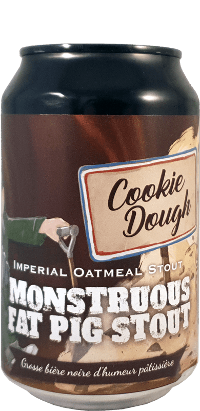 The Piggy Brewing Company Monstruous Fat Pig Stout Cookie Dough - Speciaalbier Expert