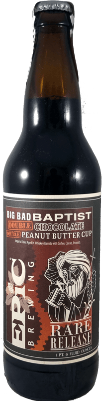 Epic Brewing Co. (Utah, Colorado) Big Bad Baptist Double Chocolate Double Peanut Butter Cup (Release #5)